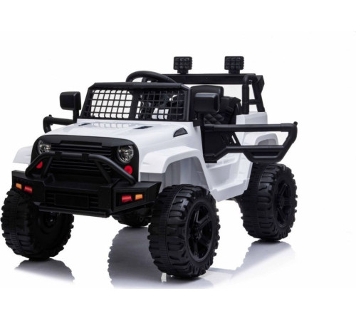 Дитяча акумуляторна машинка Jeep Dark Night Біла Дитяча акумуляторна машинка Jeep Dark Night Біла