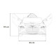 Дитячий акумуляторний автомобіль Bentley Bacalar