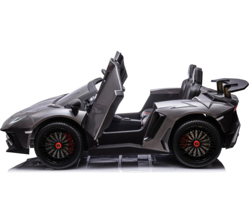 Дитяча акумуляторна машинка Lamborghini Aventador SV Сіра Дитяча акумуляторна машинка Lamborghini Aventador SV Сіра