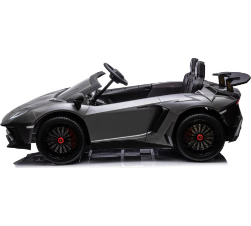Дитяча акумуляторна машинка Lamborghini Aventador SV Сіра Дитяча акумуляторна машинка Lamborghini Aventador SV Сіра