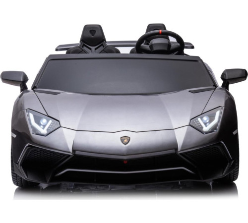 Дитяча акумуляторна машинка Lamborghini Aventador SV Сіра Дитяча акумуляторна машинка Lamborghini Aventador SV Сіра
