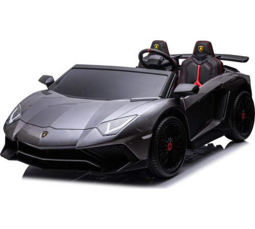 Дитяча акумуляторна машинка Lamborghini Aventador SV Сіра Дитяча акумуляторна машинка Lamborghini Aventador SV Сіра