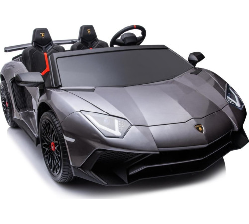 Дитяча акумуляторна машинка Lamborghini Aventador SV Сіра Дитяча акумуляторна машинка Lamborghini Aventador SV Сіра