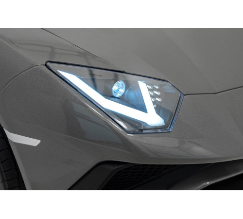 Дитяча акумуляторна машинка Lamborghini Aventador SV Сіра Дитяча акумуляторна машинка Lamborghini Aventador SV Сіра