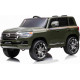 Дитяча акумуляторна машинка Toyota Land Cruiser Зелена