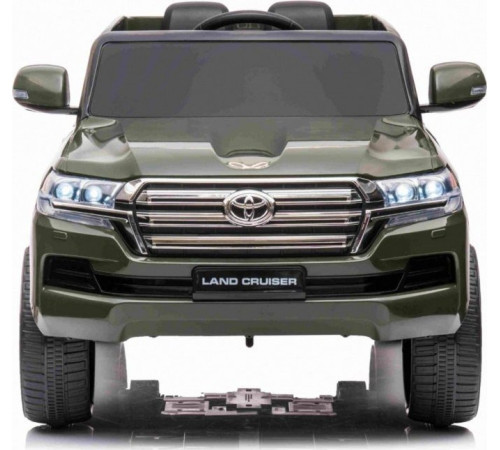 Дитяча акумуляторна машинка Toyota Land Cruiser Зелена
