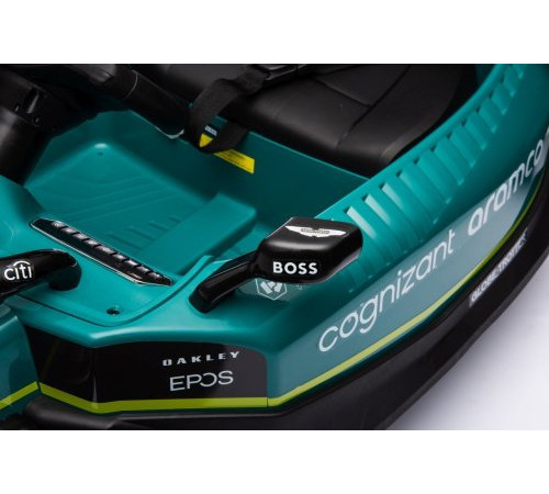 Дитяча акумуляторна машинка Формули-1 Aston Martin Cognizant Aramco Дитяча акумуляторна машинка Формули-1 Aston Martin Cognizant Aramco