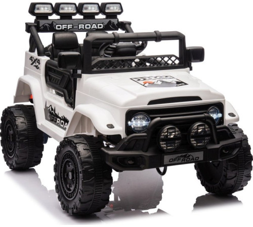 Дитячий акумуляторний позашляховик Off-Road CLIMBER Білий Дитячий акумуляторний позашляховик Off-Road CLIMBER Білий