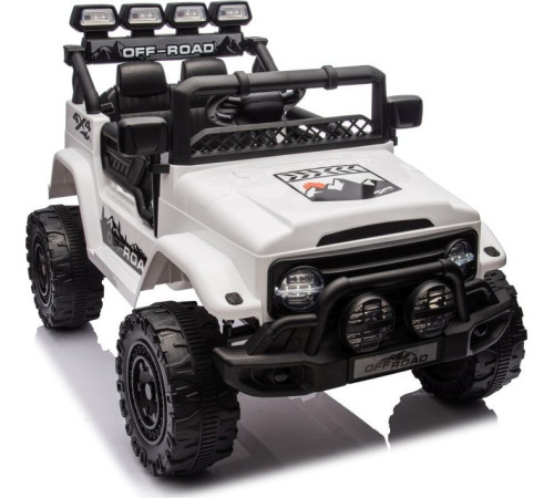 Дитячий акумуляторний позашляховик Off-Road CLIMBER Білий Дитячий акумуляторний позашляховик Off-Road CLIMBER Білий