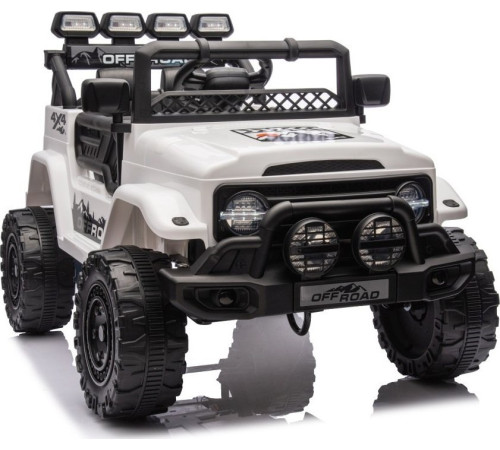 Дитячий акумуляторний позашляховик Off-Road CLIMBER Білий Дитячий акумуляторний позашляховик Off-Road CLIMBER Білий