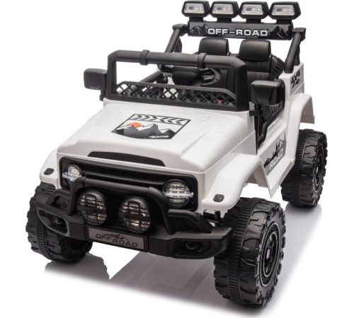 Дитячий акумуляторний позашляховик Off-Road CLIMBER Білий Дитячий акумуляторний позашляховик Off-Road CLIMBER Білий