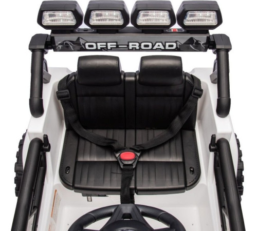 Дитячий акумуляторний позашляховик Off-Road CLIMBER Білий Дитячий акумуляторний позашляховик Off-Road CLIMBER Білий