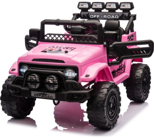 Дитячий акумуляторний позашляховик Off-Road CLIMBER Рожевий Дитячий акумуляторний позашляховик Off-Road CLIMBER Рожевий