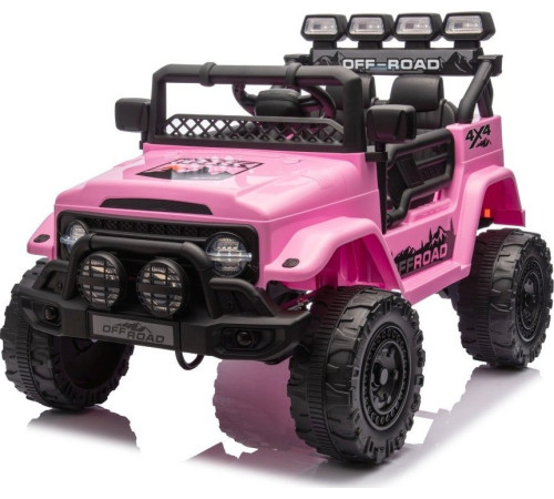 Дитячий акумуляторний позашляховик Off-Road CLIMBER Рожевий Дитячий акумуляторний позашляховик Off-Road CLIMBER Рожевий