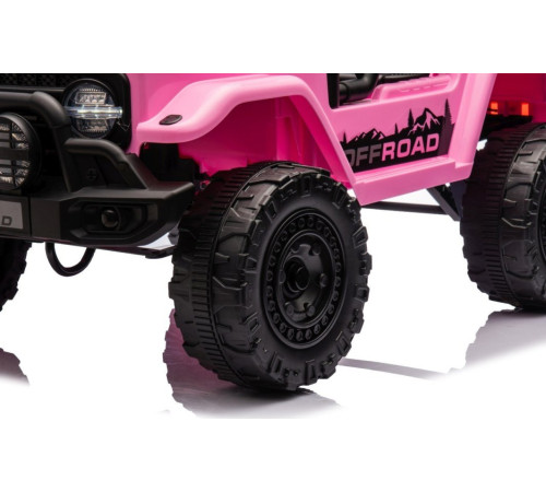 Дитячий акумуляторний позашляховик Off-Road CLIMBER Рожевий Дитячий акумуляторний позашляховик Off-Road CLIMBER Рожевий