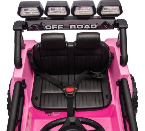 Дитячий акумуляторний позашляховик Off-Road CLIMBER Рожевий Дитячий акумуляторний позашляховик Off-Road CLIMBER Рожевий