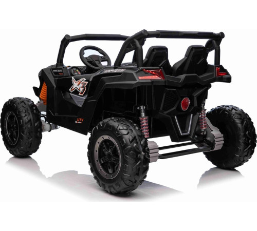 Дитячий акумуляторний квадроцикл UTV X3 Off-Road чорний