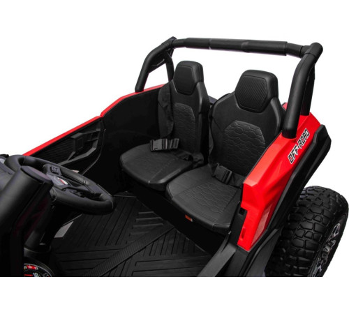 Дитячий акумуляторний квадроцикл UTV X3 Off-Road червоний