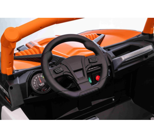 Дитячий акумуляторний квадроцикл UTV X3 Off-Road помаранчевий