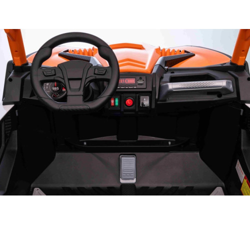 Дитячий акумуляторний квадроцикл UTV X3 Off-Road помаранчевий