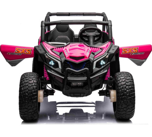 Дитяча акумуляторна машинка баггі UTV X3 Off-Road рожева Дитяча акумуляторна машинка баггі UTV X3 Off-Road рожева