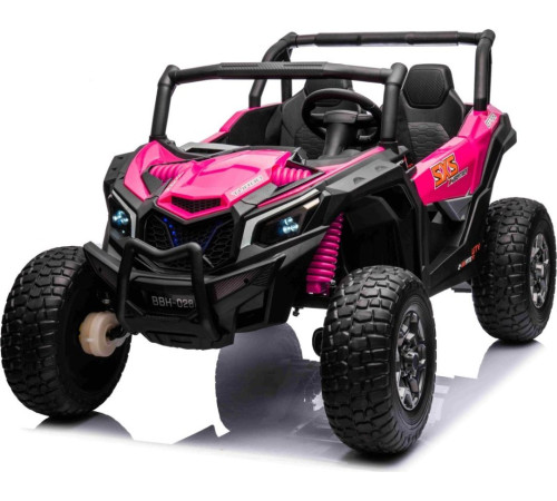 Дитяча акумуляторна машинка баггі UTV X3 Off-Road рожева Дитяча акумуляторна машинка баггі UTV X3 Off-Road рожева