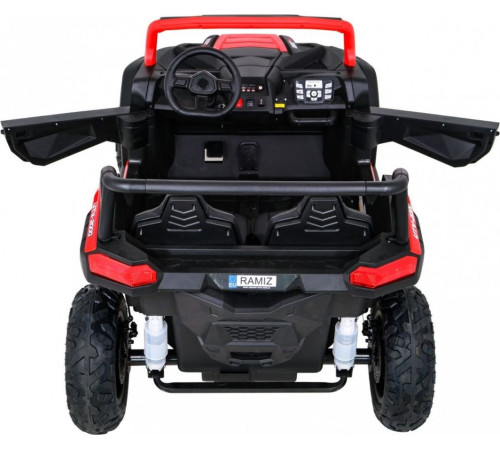 Дитяча акумуляторна машинка Баггі Strong Racing ATV для 2 дітей Червона Дитяча акумуляторна машинка Баггі Strong Racing ATV для 2 дітей Червона