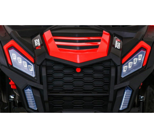 Дитяча акумуляторна машинка Баггі Strong Racing ATV для 2 дітей Червона Дитяча акумуляторна машинка Баггі Strong Racing ATV для 2 дітей Червона