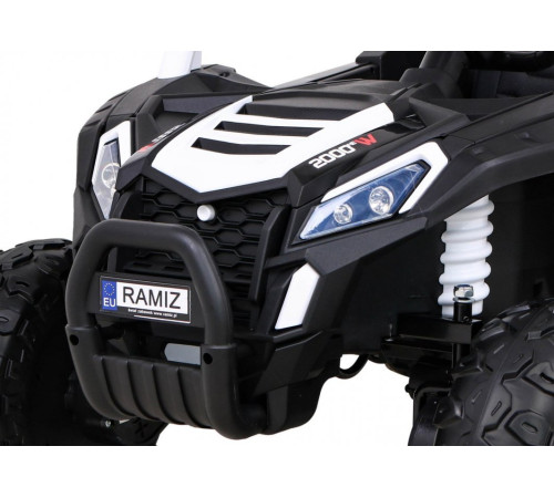 Дитяча акумуляторна машинка Баггі UTV 2000M Racing Battery Car, біла