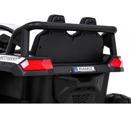 Дитяча акумуляторна машинка Баггі UTV 2000M Racing Battery Car, біла