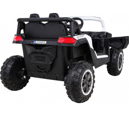 Дитяча акумуляторна машинка Баггі UTV 2000M Racing Battery Car, біла