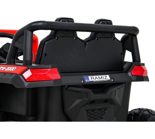 Дитяча акумуляторна машинка Баггі UTV 2000M Racing Battery Car, червона Дитяча акумуляторна машинка Баггі UTV 2000M Racing Battery Car, червона