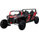 Дитяча акумуляторна машинка Баггі ATV RACING UTV2000 з літій-іонним акумулятором, червона