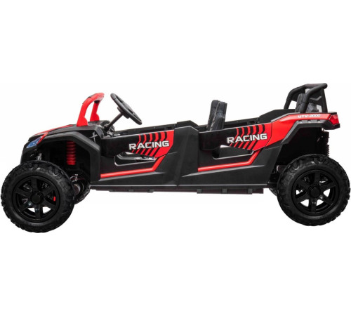 Дитяча акумуляторна машинка Баггі ATV RACING UTV2000 з літій-іонним акумулятором, червона Дитяча акумуляторна машинка Баггі ATV RACING UTV2000 з літій-іонним акумулятором, червона