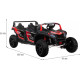 Дитяча акумуляторна машинка Баггі ATV RACING UTV2000 з літій-іонним акумулятором, червона