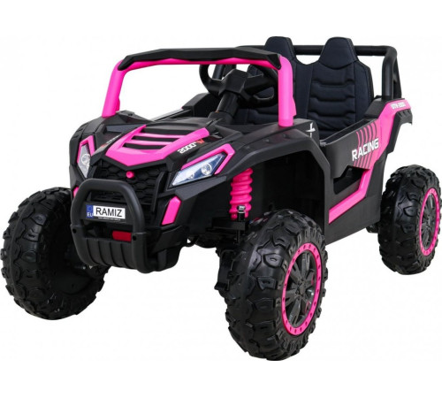 Дитяча акумуляторна машинка Баггі UTV 2000M Racing Battery Car, рожева
