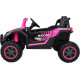 Дитяча акумуляторна машинка Баггі UTV 2000M Racing Battery Car, рожева