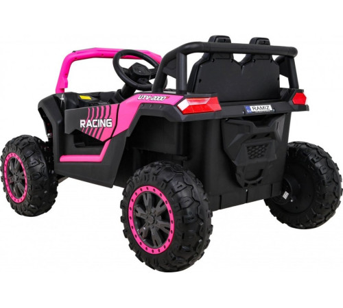 Дитяча акумуляторна машинка Баггі UTV 2000M Racing Battery Car, рожева