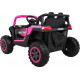 Дитяча акумуляторна машинка Баггі UTV 2000M Racing Battery Car, рожева
