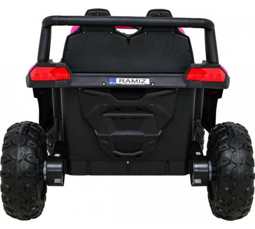 Дитяча акумуляторна машинка Баггі UTV 2000M Racing Battery Car, рожева