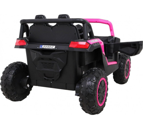 Дитяча акумуляторна машинка Баггі UTV 2000M Racing Battery Car, рожева