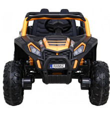 Дитяча акумуляторна машинка Баггі UTV 2000M Racing Battery Car, помаранчева