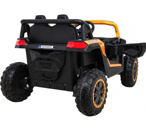 Дитяча акумуляторна машинка Баггі UTV 2000M Racing Battery Car, помаранчева Дитяча акумуляторна машинка Баггі UTV 2000M Racing Battery Car, помаранчева