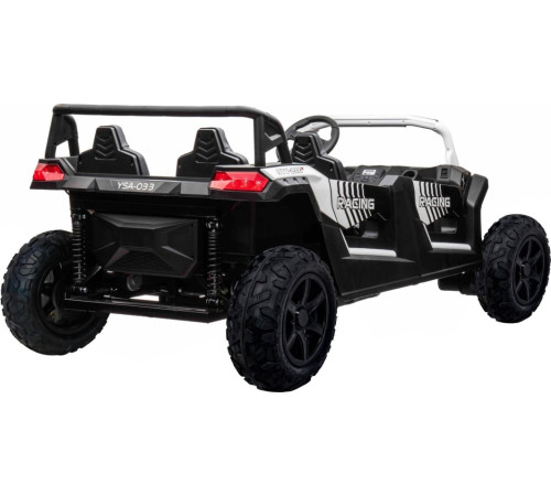 Дитяча акумуляторна машинка Баггі ATV RACING UTV2000 з літій-іонним акумулятором, біла Дитяча акумуляторна машинка Баггі ATV RACING UTV2000 з літій-іонним акумулятором, біла