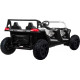 Дитяча акумуляторна машинка Баггі ATV RACING UTV2000 з літій-іонним акумулятором, біла