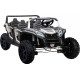 Дитяча акумуляторна машинка Баггі ATV RACING UTV2000 з літій-іонним акумулятором, біла