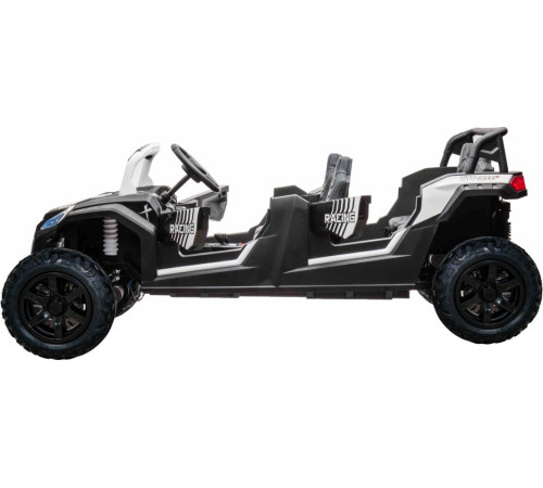 Дитяча акумуляторна машинка Баггі ATV RACING UTV2000 з літій-іонним акумулятором, біла Дитяча акумуляторна машинка Баггі ATV RACING UTV2000 з літій-іонним акумулятором, біла