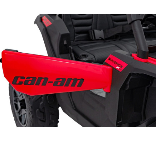 Дитячий акумуляторний квадроцикл CAN-AM Maverick Червоний Дитячий акумуляторний квадроцикл CAN-AM Maverick Червоний