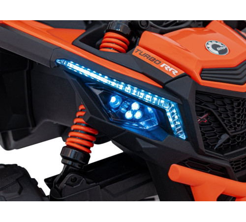 Дитячий акумуляторний квадроцикл CAN-AM Maverick Orange Дитячий акумуляторний квадроцикл CAN-AM Maverick Orange