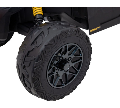 Дитячий акумуляторний квадроцикл CAN-AM Maverick Жовтий Дитячий акумуляторний квадроцикл CAN-AM Maverick Жовтий